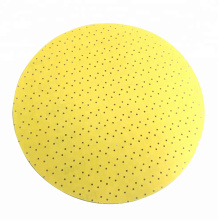 225 mm Yellow Drywall Sanding Abrasive Sandpaper Disc for Giraffe Ceiling Sander Disk